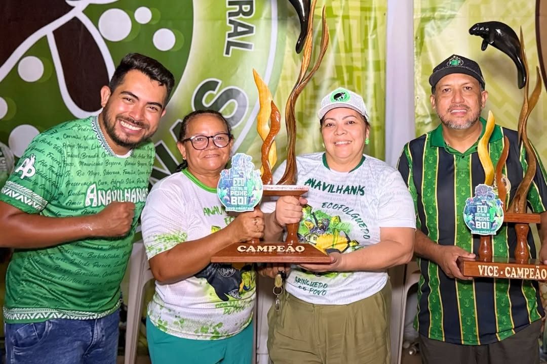 Agremiação Anavilhanas é a campeã do 26º Eco Festival do Peixe-boi 2025 de Novo Airão